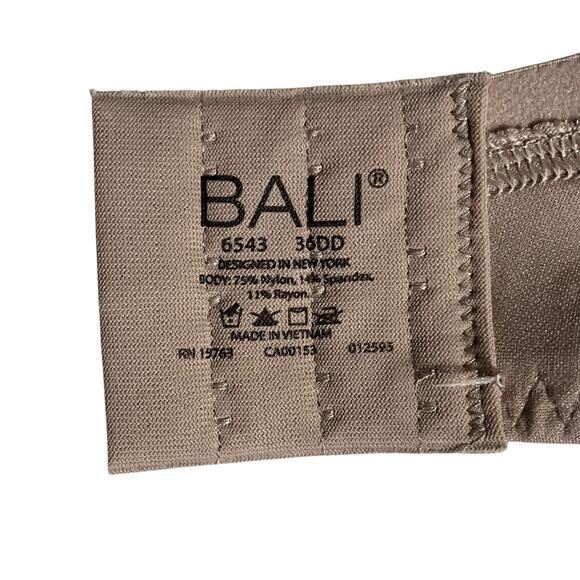 Bali Womens Bra 36DD Lace Desire Underwire Full Coverage Lightly Lined DF6543 - Picture 7 of 10